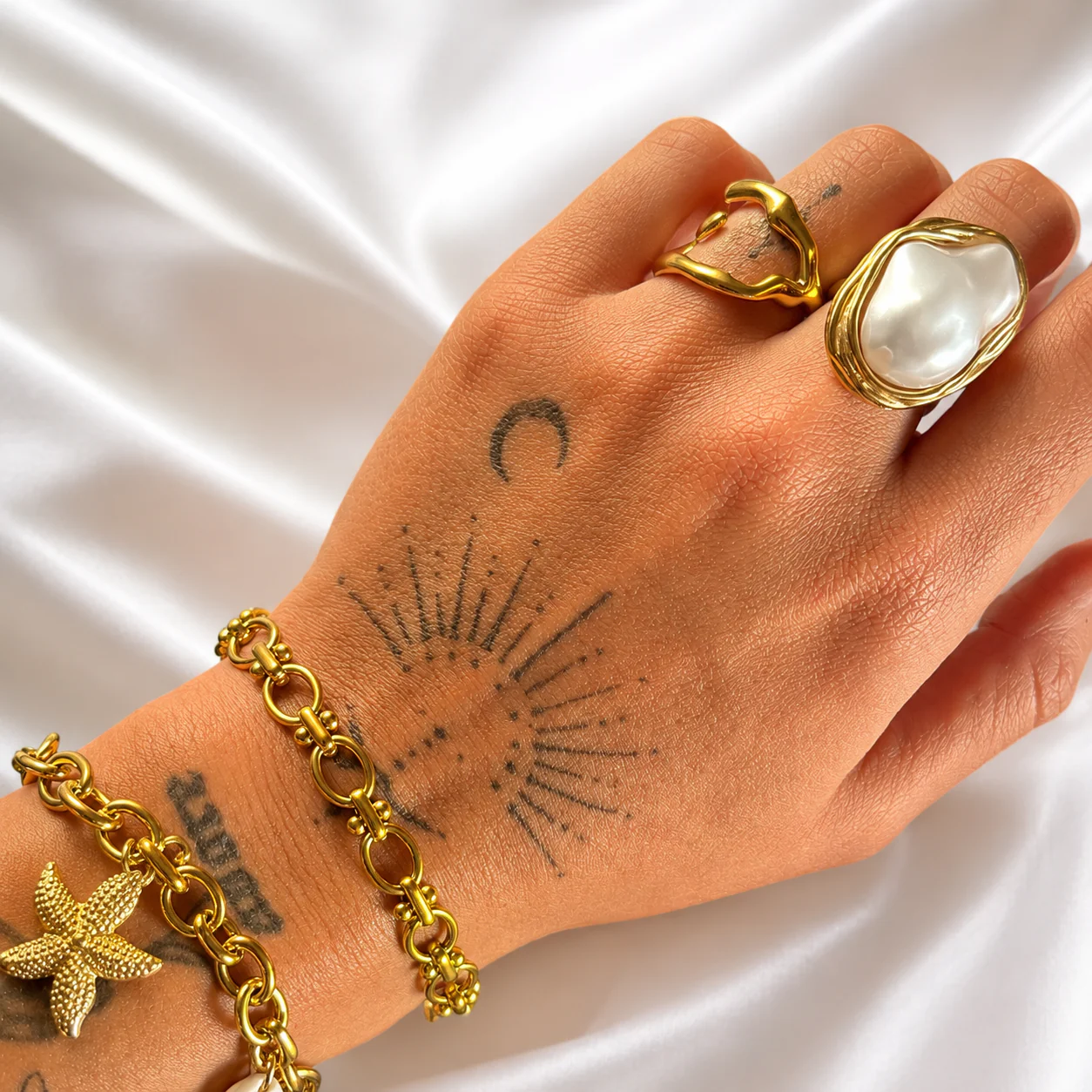 Aurapearl Ring (Adjustable) - Image 4