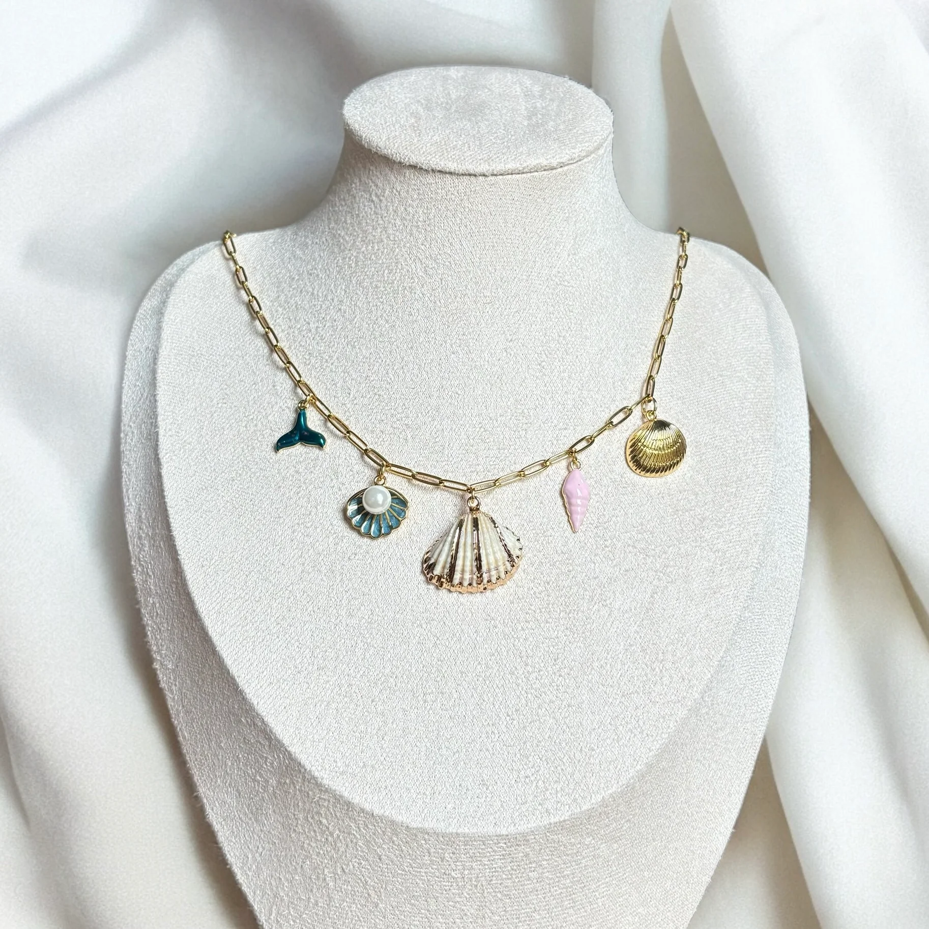 Ocean Whispers Necklace (Handmade & Limited Edition) - Image 3