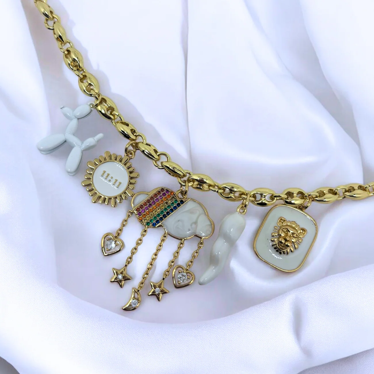 Rainbow Dust Necklace (Handmade & Limited Edition) - Image 2
