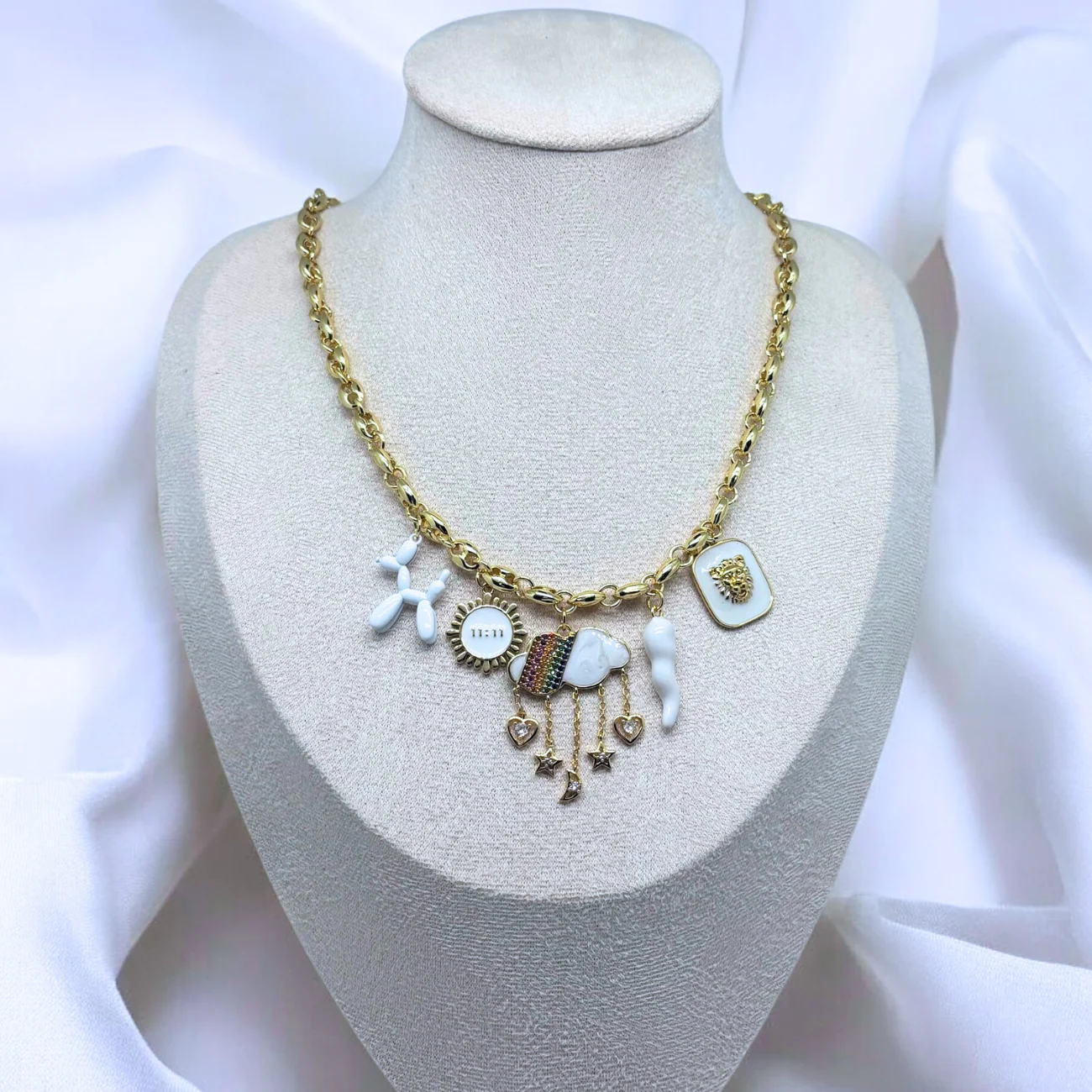 Rainbow Dust Necklace (Handmade & Limited Edition) - Image 3