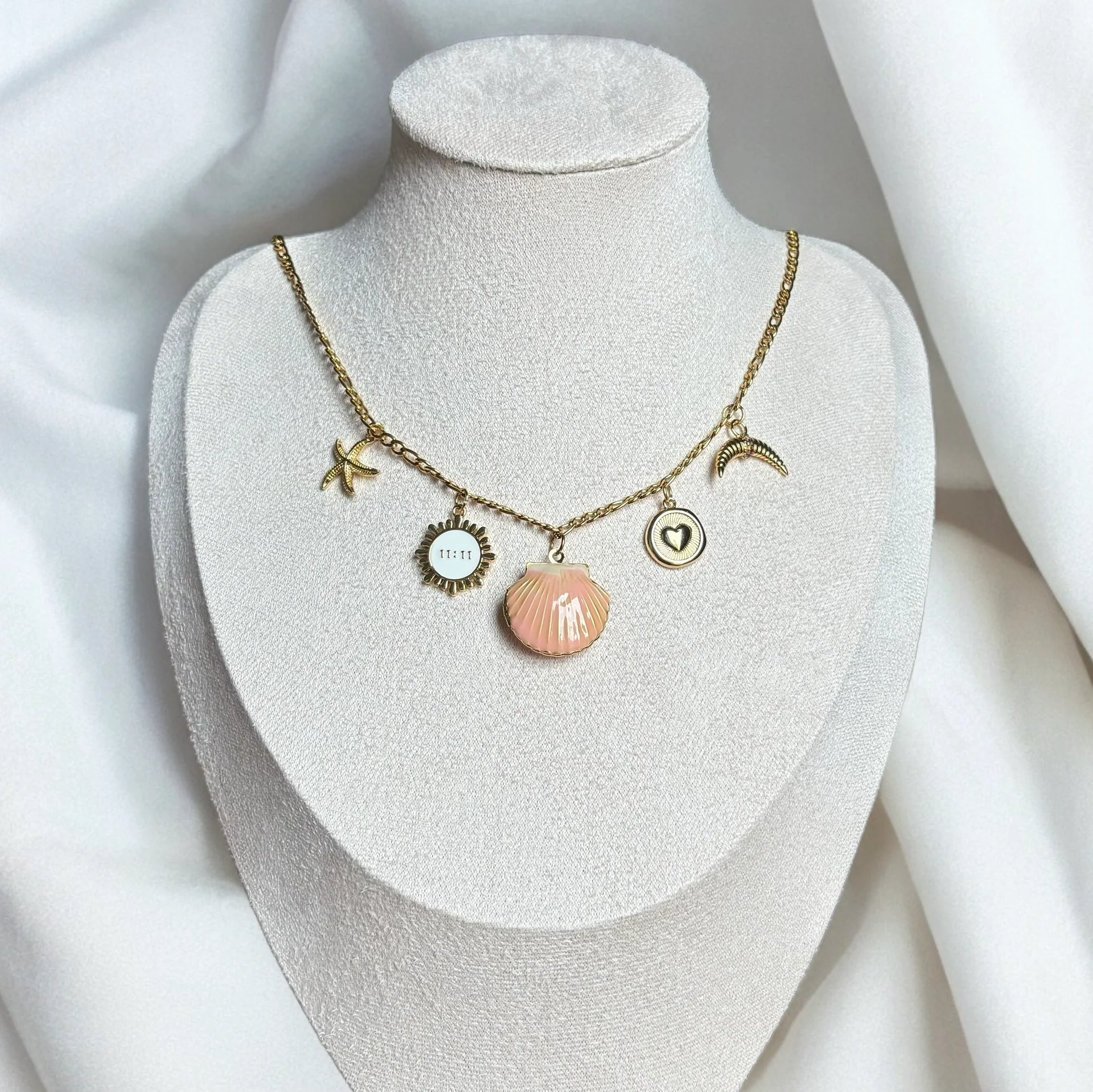 Seashell Serenade Necklace (Handmade & Limited Edition) - Image 3